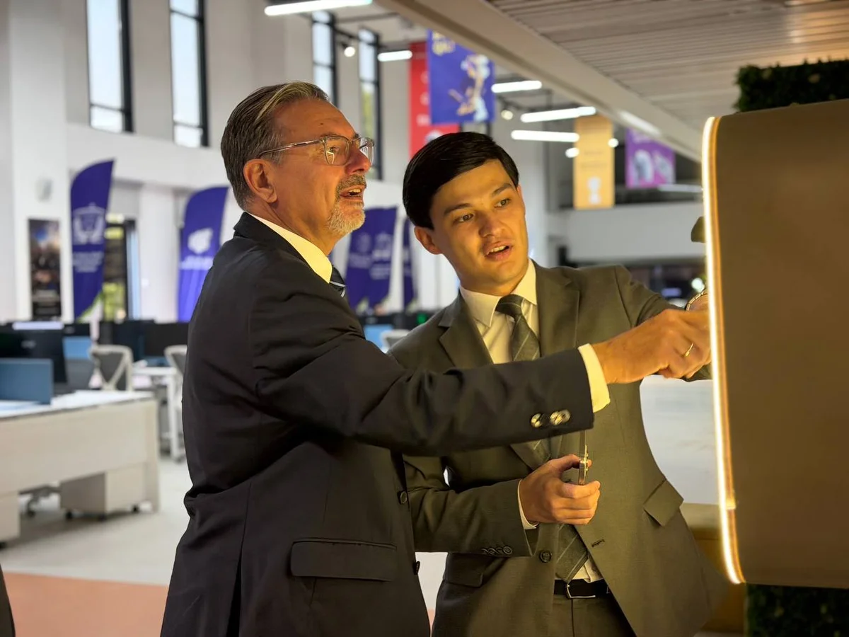 Fraunhofer jamiyati vakillari INNO Texnoparkda - 2