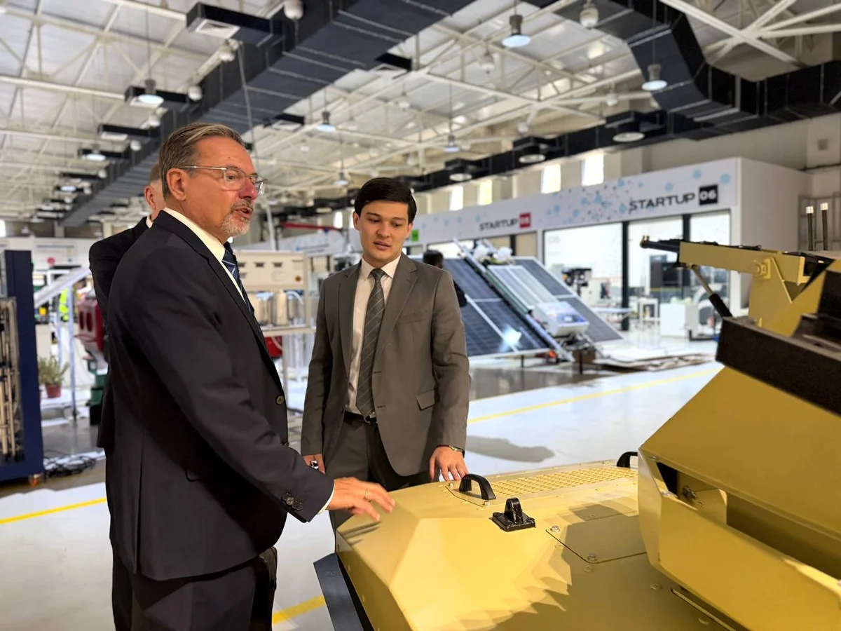 Fraunhofer jamiyati vakillari INNO Texnoparkda