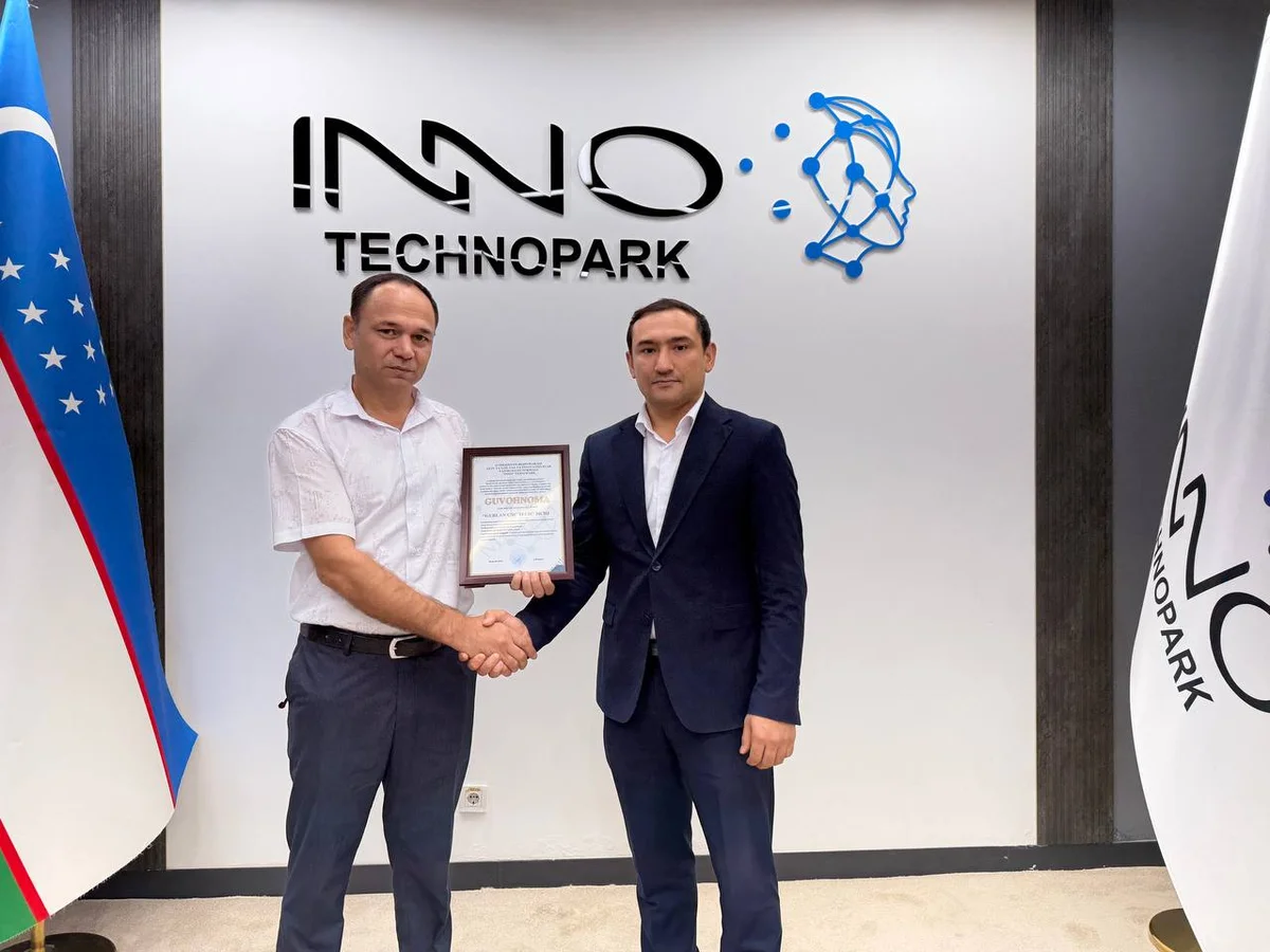 INNO Texnoparkning yangi rezidentlariga guvohnomalar topshirildi - 7